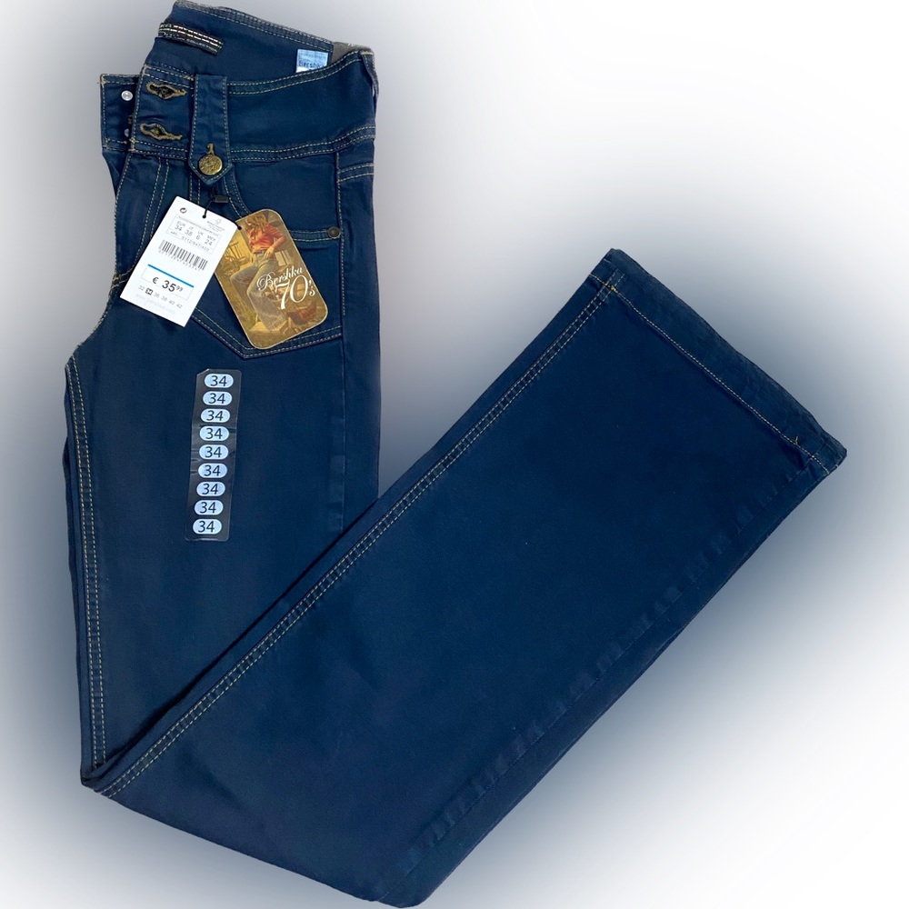 NWT Bershka’s 70’s Jean - Diva Collection - European Jean